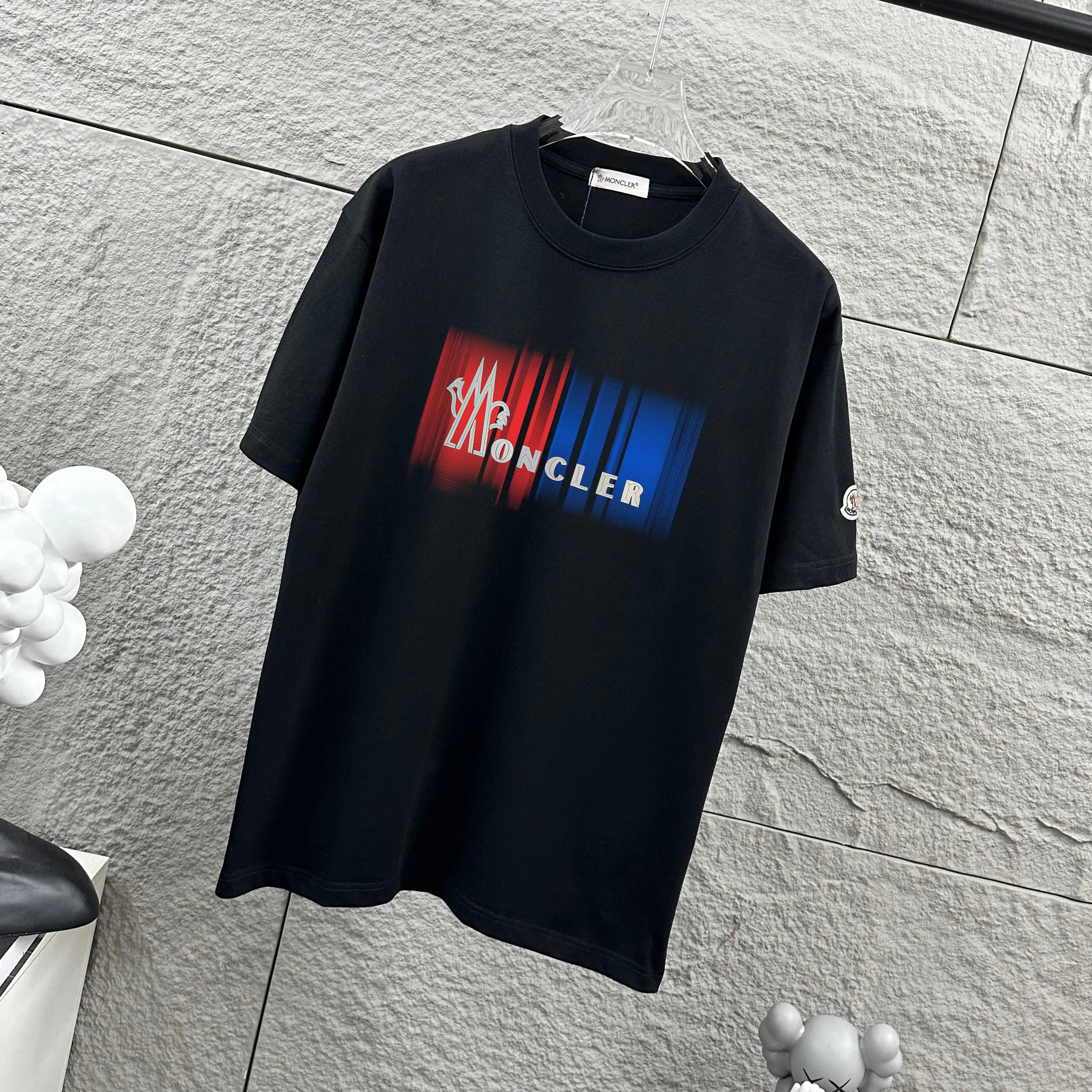 Moncle* *2026 New Arrival Classic T Same Style ：Black White Size： S （90-130 ） M （120-150 ） L （140-165 ） XL （160-180 ） XXL （180-210 ）